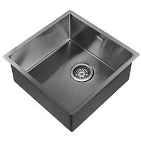 Кухонная мойка 44см ABBER Wasser Kreis AF2195GM оружейная сталь