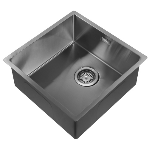 Кухонная мойка 44см ABBER Wasser Kreis AF2195GM оружейная сталь
