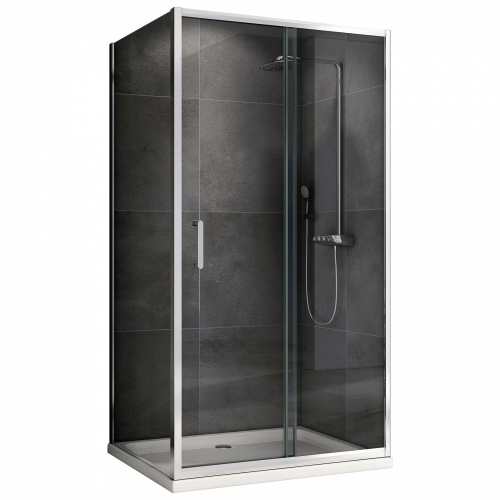 Душевой уголок 100х70 ABBER Schwarzer Diamant AG301005-S705