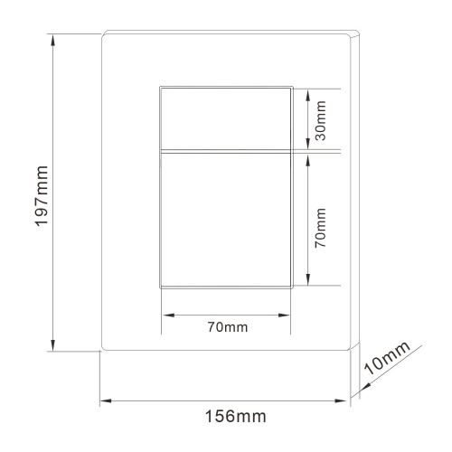Комплект подвесной унитаз  AC1102 белый с инсталляцией AC0108 и кнопкой AC0123 хром глянцевый смыв каскадный фото 8