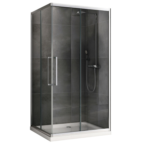 Душевой уголок 120х80 ABBER Schwarzer Diamant AG02128H