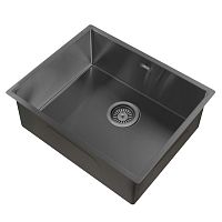 Кухонная мойка 54см ABBER Wasser Kreis AF2196GM оружейная сталь