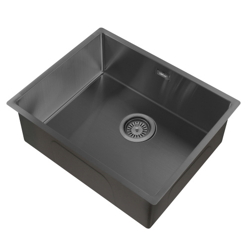 Кухонная мойка 54см ABBER Wasser Kreis AF2196GM оружейная сталь