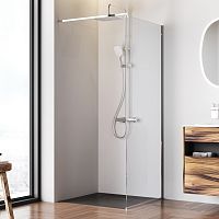 Душевая перегородка 80x200 см AM.PM Func W84WI-80-F1-MTE