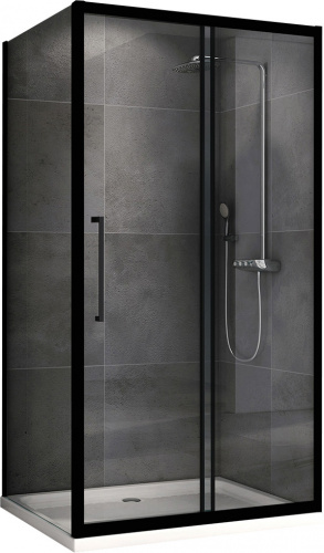 Душевой уголок 160х100 ABBER Schwarzer Diamant AG30160BH-S100B