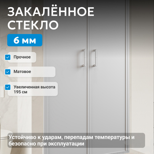 Душевая дверь 110х195 ABBER Sonnenstrand AG04110MS фото 4
