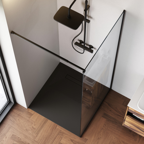 Душевая перегородка 90x200 см AM.PM Func W84WI-90-F1-BTE фото 6