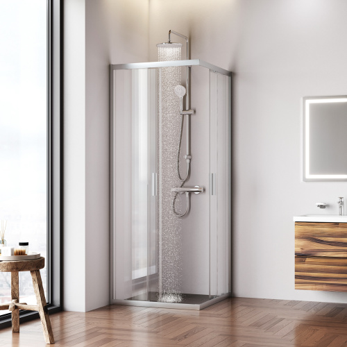 Душевое ограждение 80x80 см, без поддона AM.PM Gem W90G-403-8080-MT фото 8