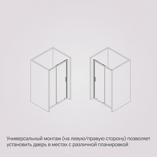 Дверь душевая в нишу AM.PM Gem W90G-100-1-195BT фото 4